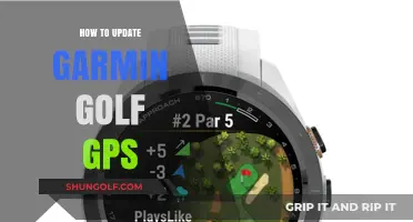 Garmin Golf GPS: Updating Your Device for Better Performance