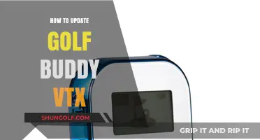 Golf Buddy VTX: Easy Steps to Update Your Device