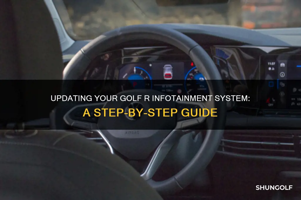 how to update infotainment system golf r