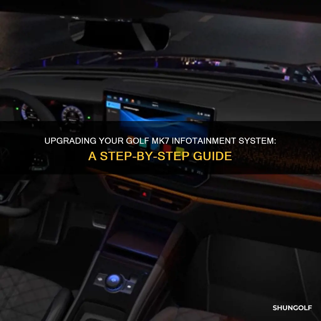 how to update mk7 golf infotainment
