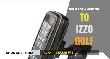 Upgrade Swami Kiss to Izzo Golf: A Step-by-Step Guide