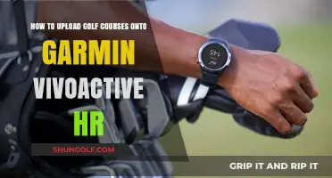 Upload Golf Courses to Garmin Vivoactive HR: Step-by-Step Guide