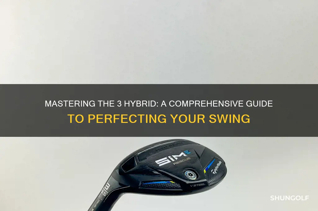 how to use a 3 hybrid golf club