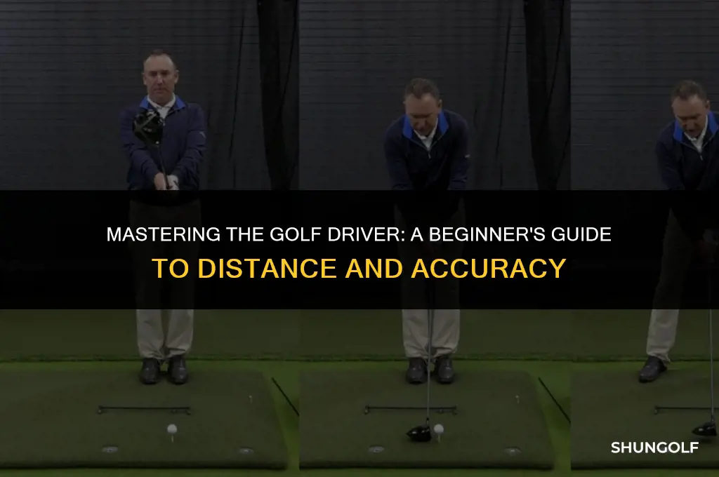 how to use a driver for golf