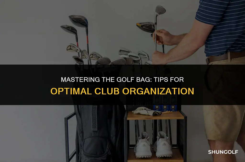 how to use a golf bag