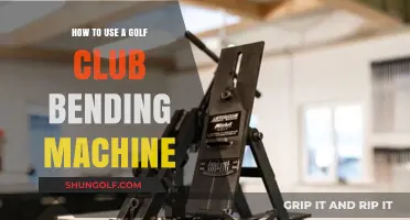 Mastering Golf Club Customization: A Guide to Using Bending Machines