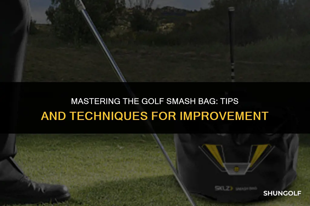 how to use a golf smash bag