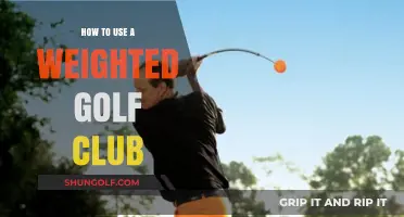 Mastering Your Swing: A Guide to Using Weighted Golf Clubs