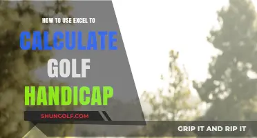 Mastering Golf Handicap Calculations: A Step-by-Step Excel Guide