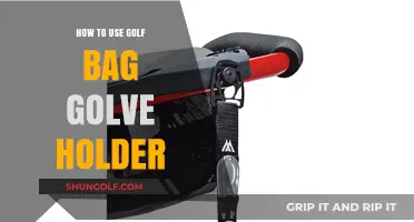 Mastering the Golf Bag Glove Holder: A Golfer's Essential Guide