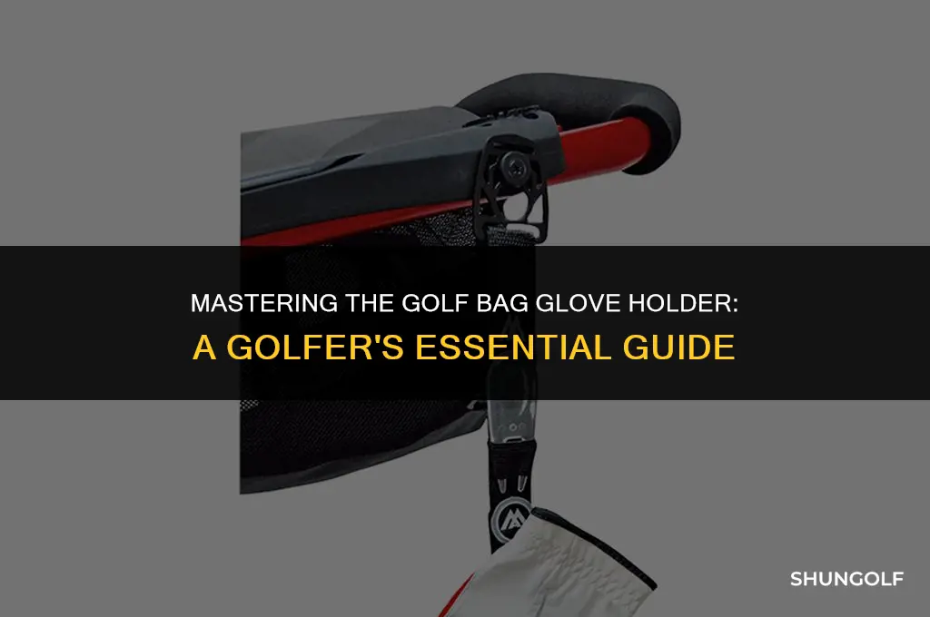 how to use golf bag golve holder