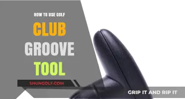 Master Your Golf Game: Using a Groove Tool for Optimal Club Performance