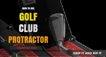 Mastering Your Swing: A Guide to Using a Golf Club Protractor