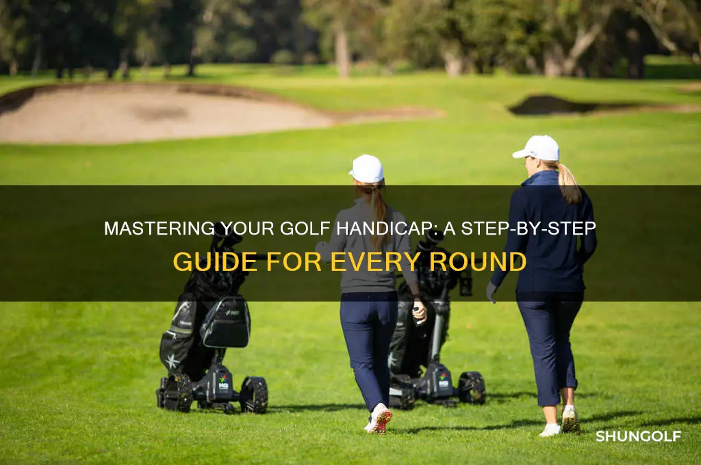 how to use golf handicap in a round
