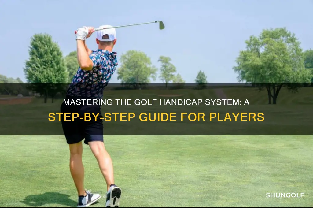 how to use golf handicap system