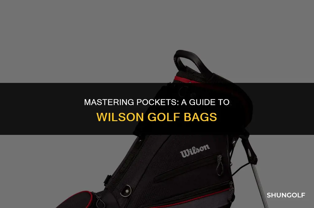 how to use oockets on wilson golf bags