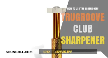 Master Your Golf Game: Using the Bursar TruGroove Club Sharpener