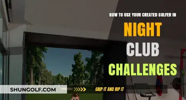Master Night Club Challenges with Your Custom Golfer: Tips & Tricks