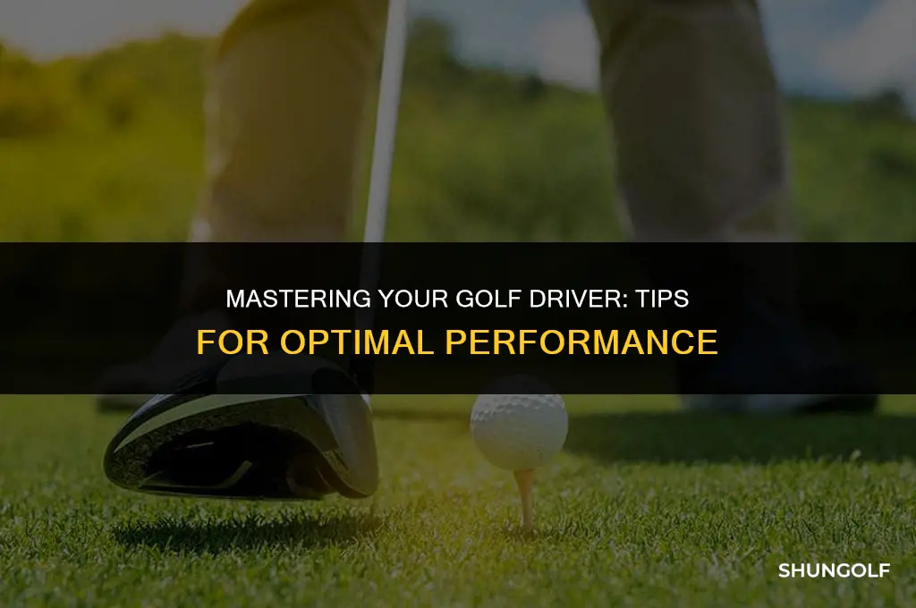 how to use your golf driver