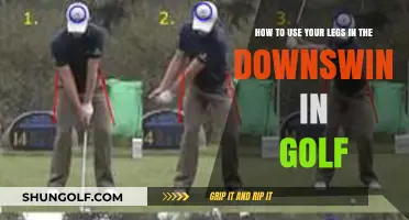 Mastering the Golf Downswing: Unleash Power with Proper Leg Technique