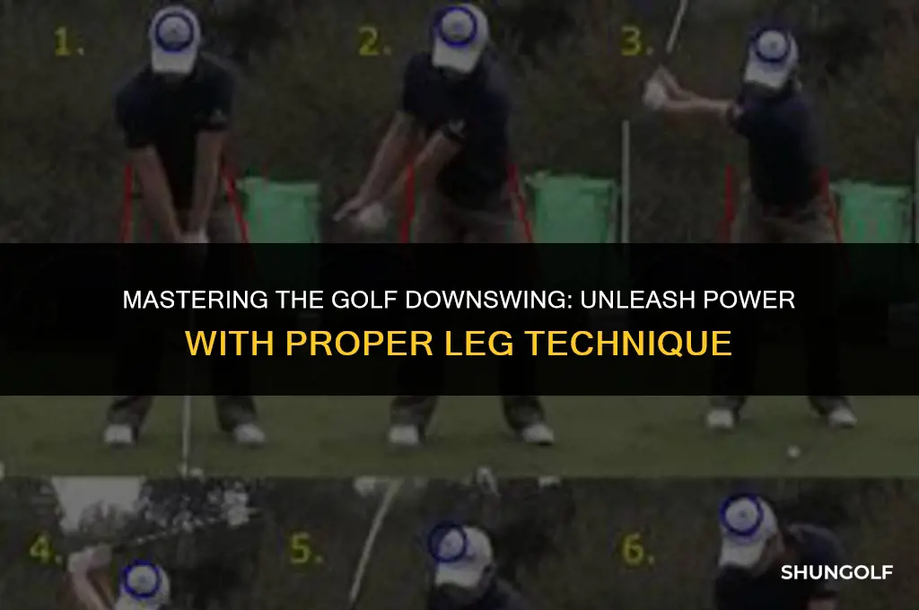 how to use your legs in the downswing in golf