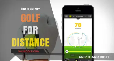 Maximizing Your Swing: A Guide to Using Zepp Golf for Distance