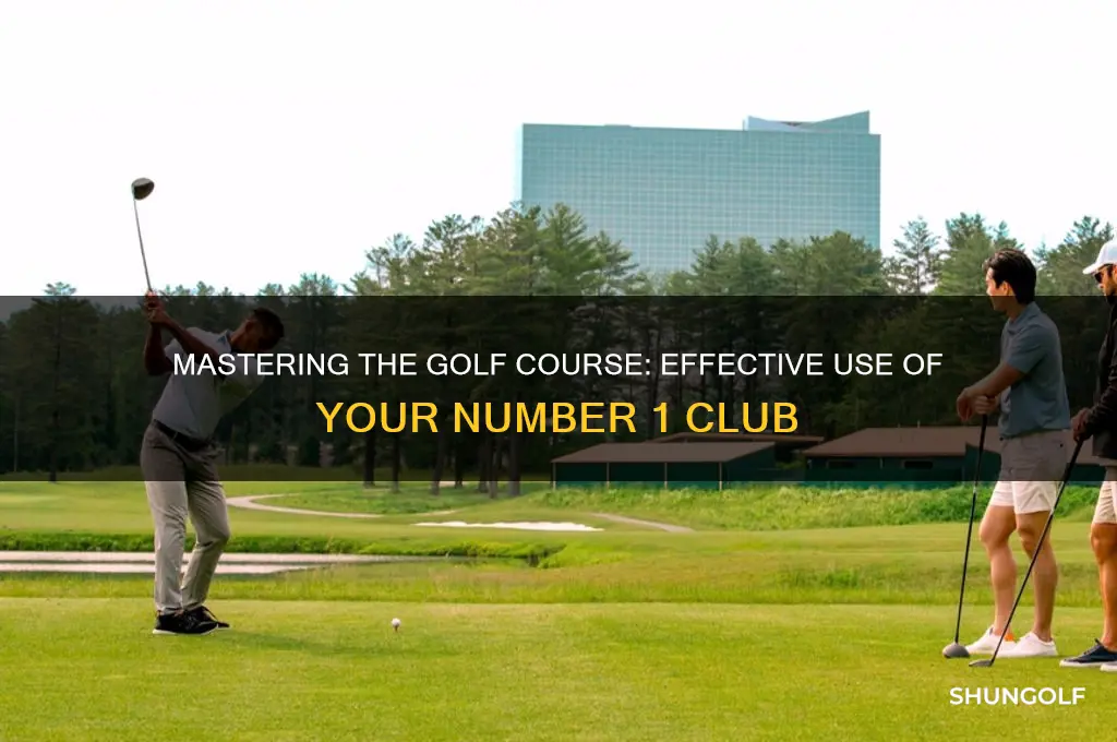 how to using a number 1 golf club