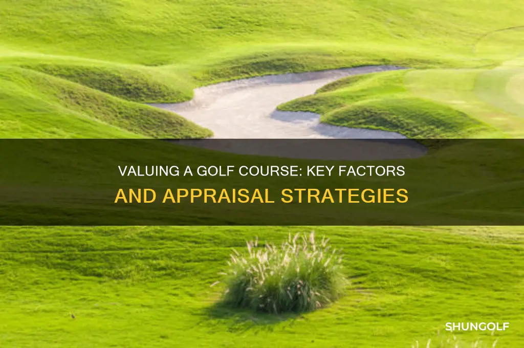 how to value a golf course