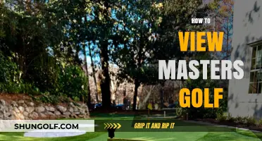 Watching the Masters: A Guide to Viewing Golf's Best