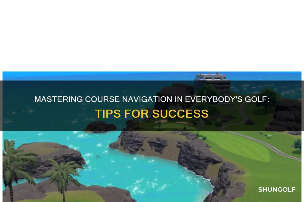 how to walk the course in everybodys golf