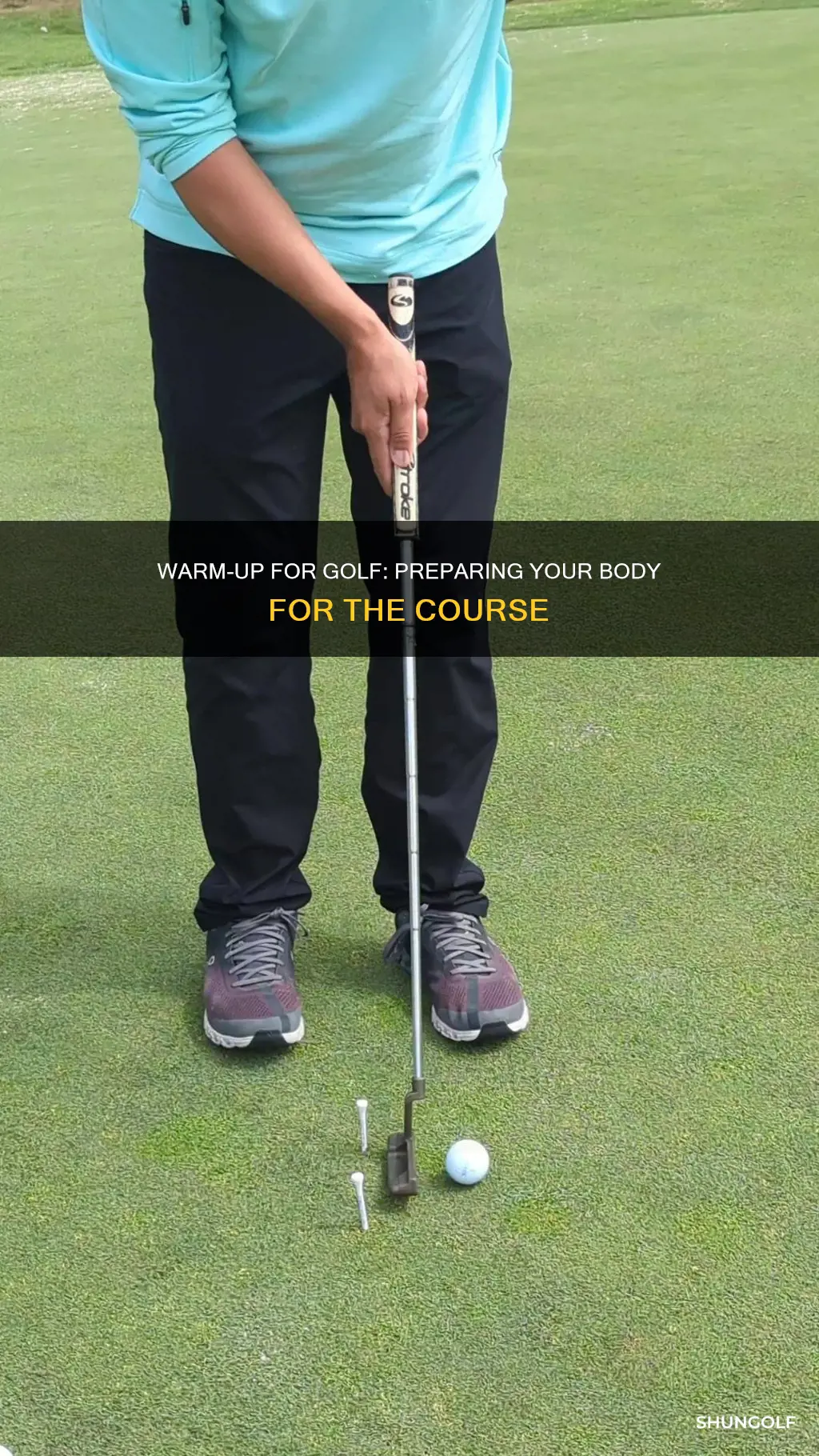 how to warm up before golf