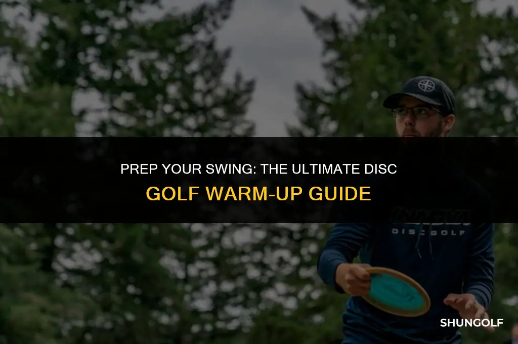 how to warm up for disc golf
