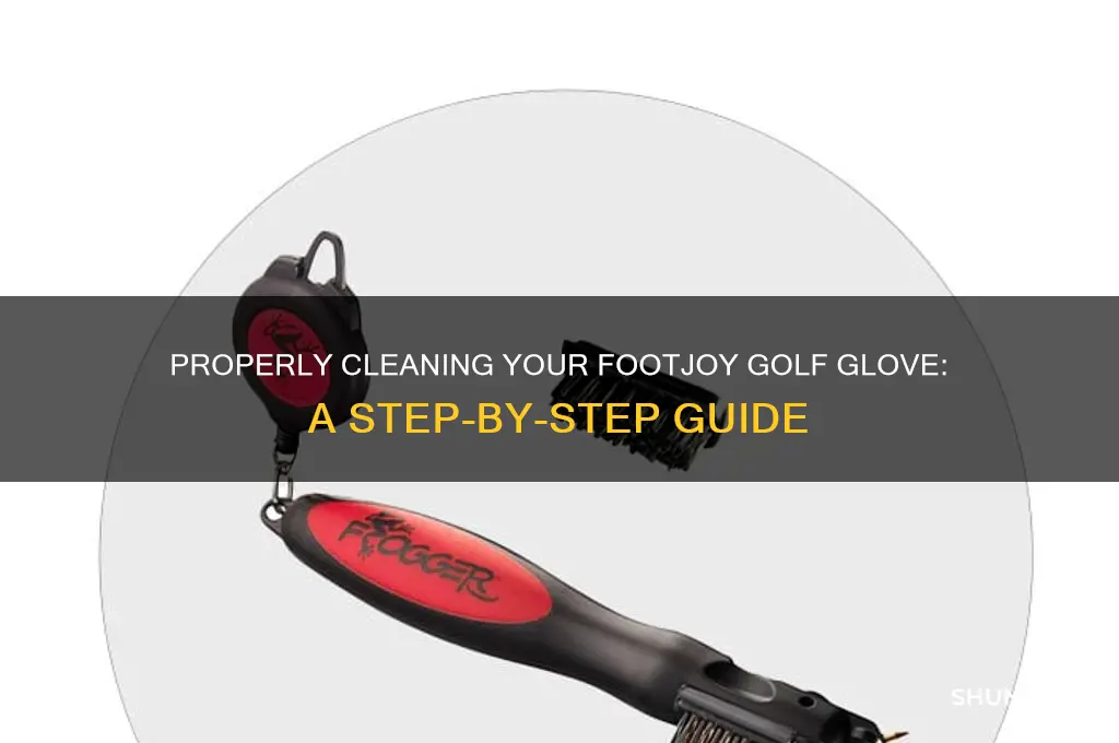 how to wash a footjoy golf glove