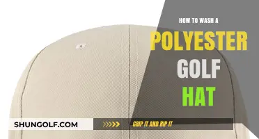 Easy Steps to Clean and Care for Your Polyester Golf Hat