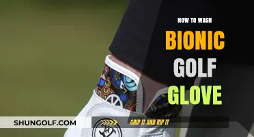 Washing Your Bionic Golf Glove: A Step-by-Step Guide