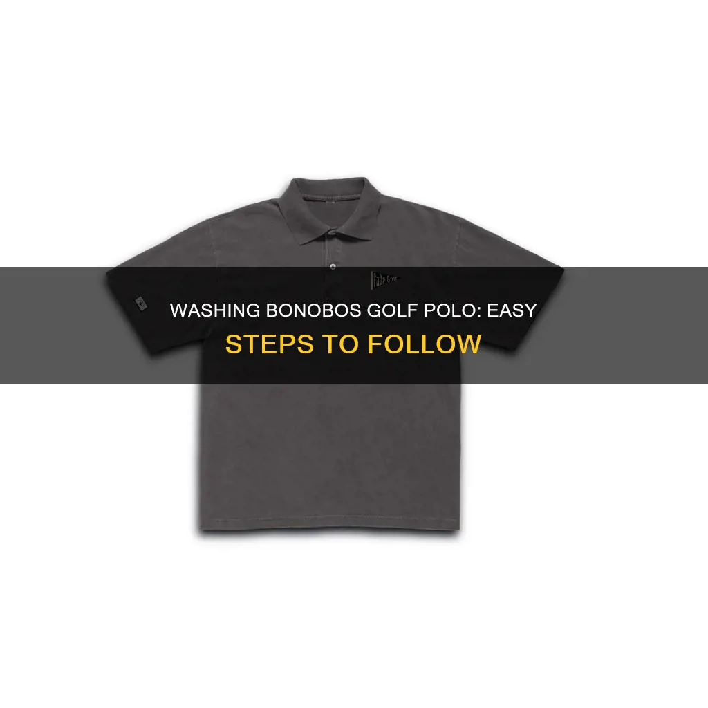 how to wash bonobos golf polo