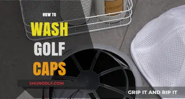 Golf Caps: Easy Wash, Quick Dry