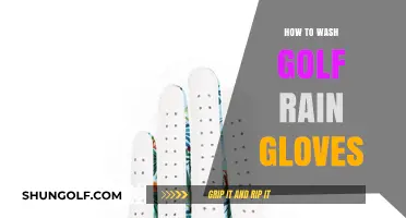 Cleaning Golf Rain Gloves: A Step-by-Step Guide