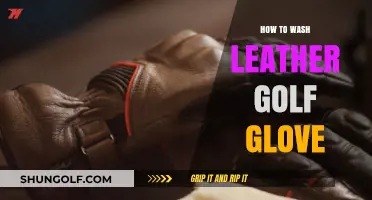 Washing Leather Golf Gloves: Easy Steps to Follow
