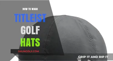 Cleaning Titleist Golf Hats: A Step-by-Step Guide