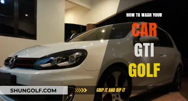 Ultimate Guide to Washing Your GTI Golf Car Like a Pro