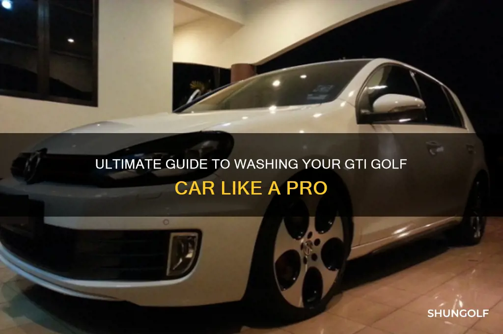 how to wash your car gti golf