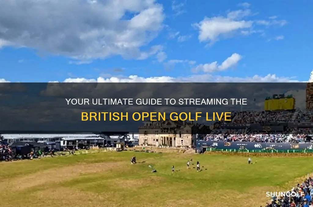 how to watch britsh open golf