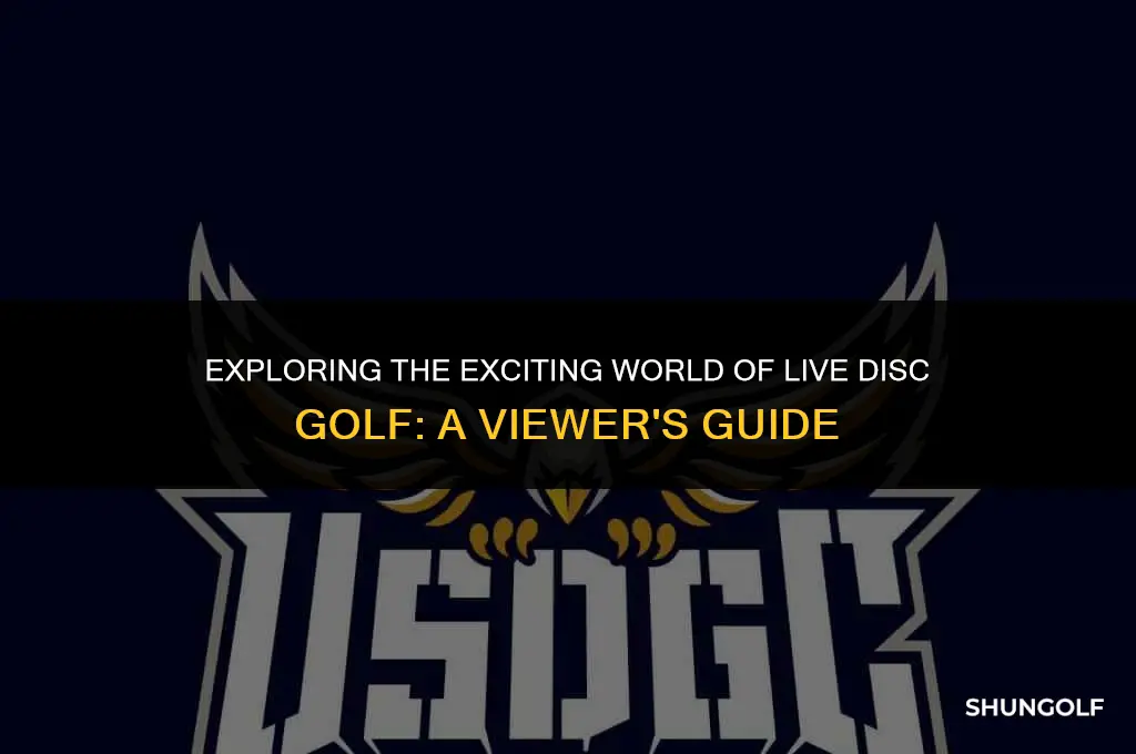how to watch disc golf live