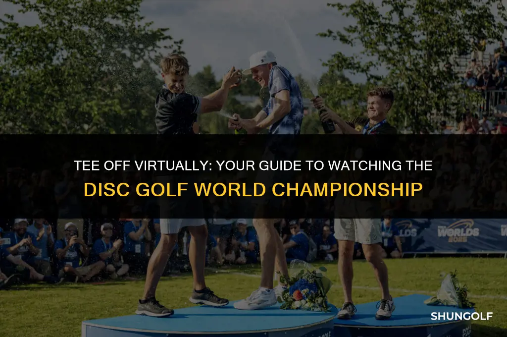 how to watch disc golf world championship