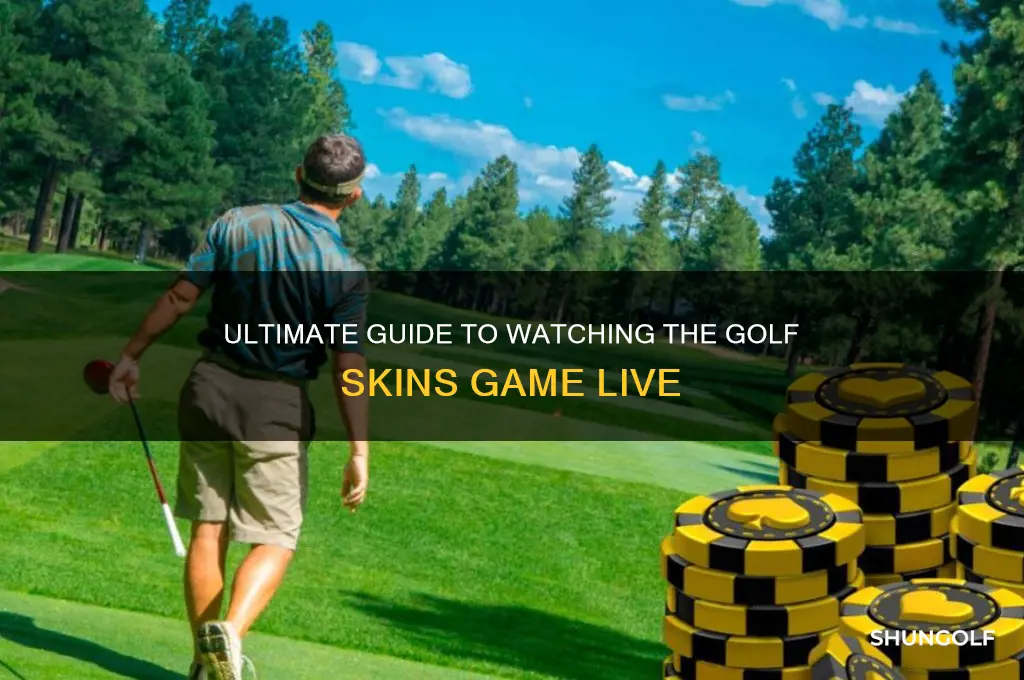 how to watch golf skins game