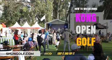 Watch Hong Kong Open Golf Live: Streaming Guide & Tips
