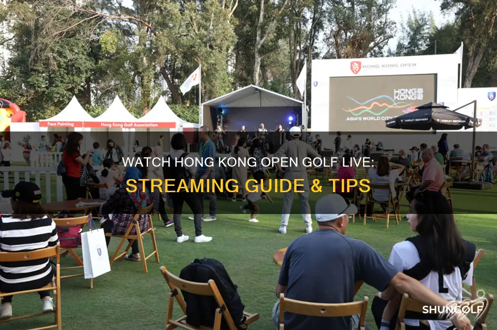 how to watch hong kong open golf