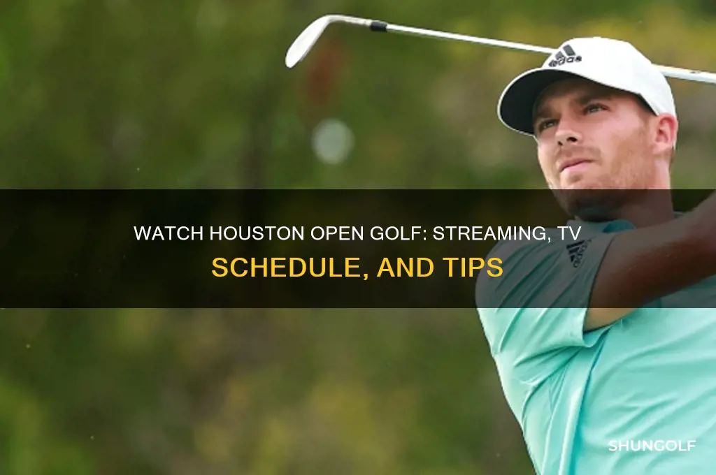 how to watch houston open golf