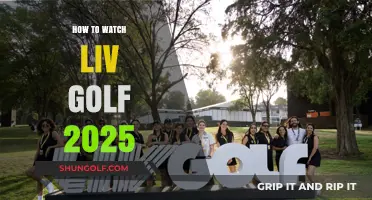 Tee Off to the Future: Your Guide to Watching LIV Golf 2025